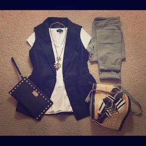 THE LIMITED - Linen Vest Blazer